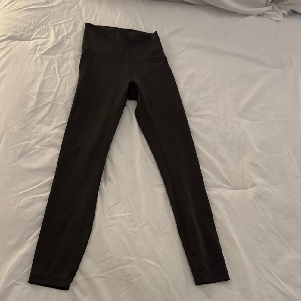 Lululemon Athletica army green Leggings